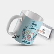 Ceramic regular mug - مج سيراميك مزخرف بأسم جيهان